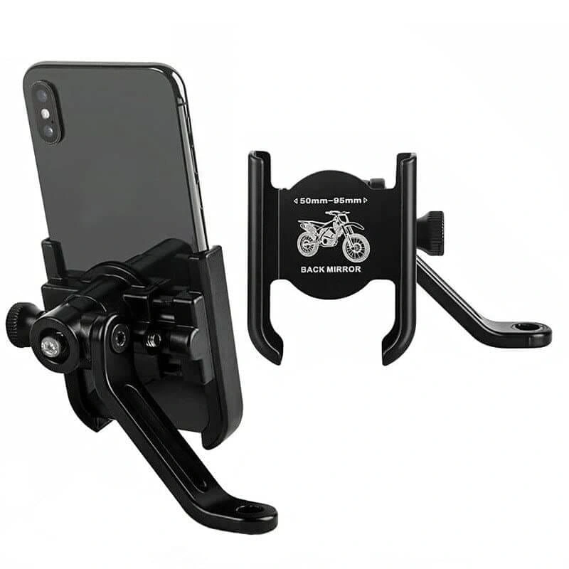 Full Metal Aluminum Alloy Motorcycle & Bike Mobile Phone Holder Mount